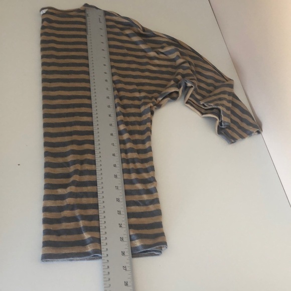 CAbi Polish Striped Dolman Sleeve Top Medium Style 957 - Picture 6 of 8